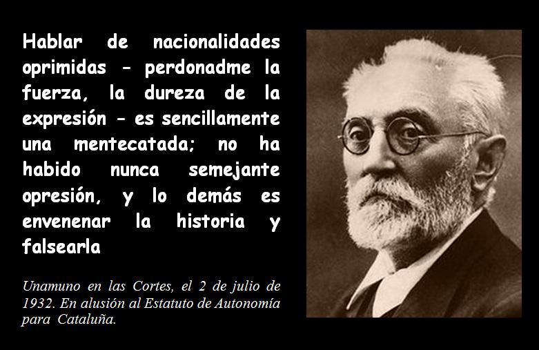 Frases de unamuno sobre el nacionalismo