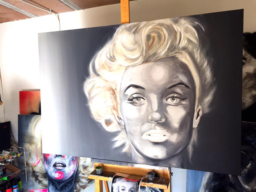 Proceso óleo sobre lienzo 147x97