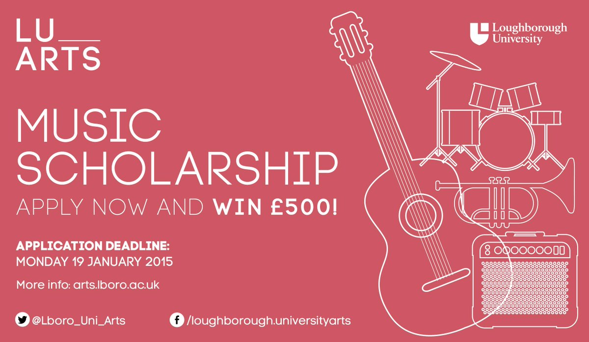 lborouniarts's tweet image. Attention all musical talents @lborouniversity - you can apply now for our Music Scholarship. Will you win £500?