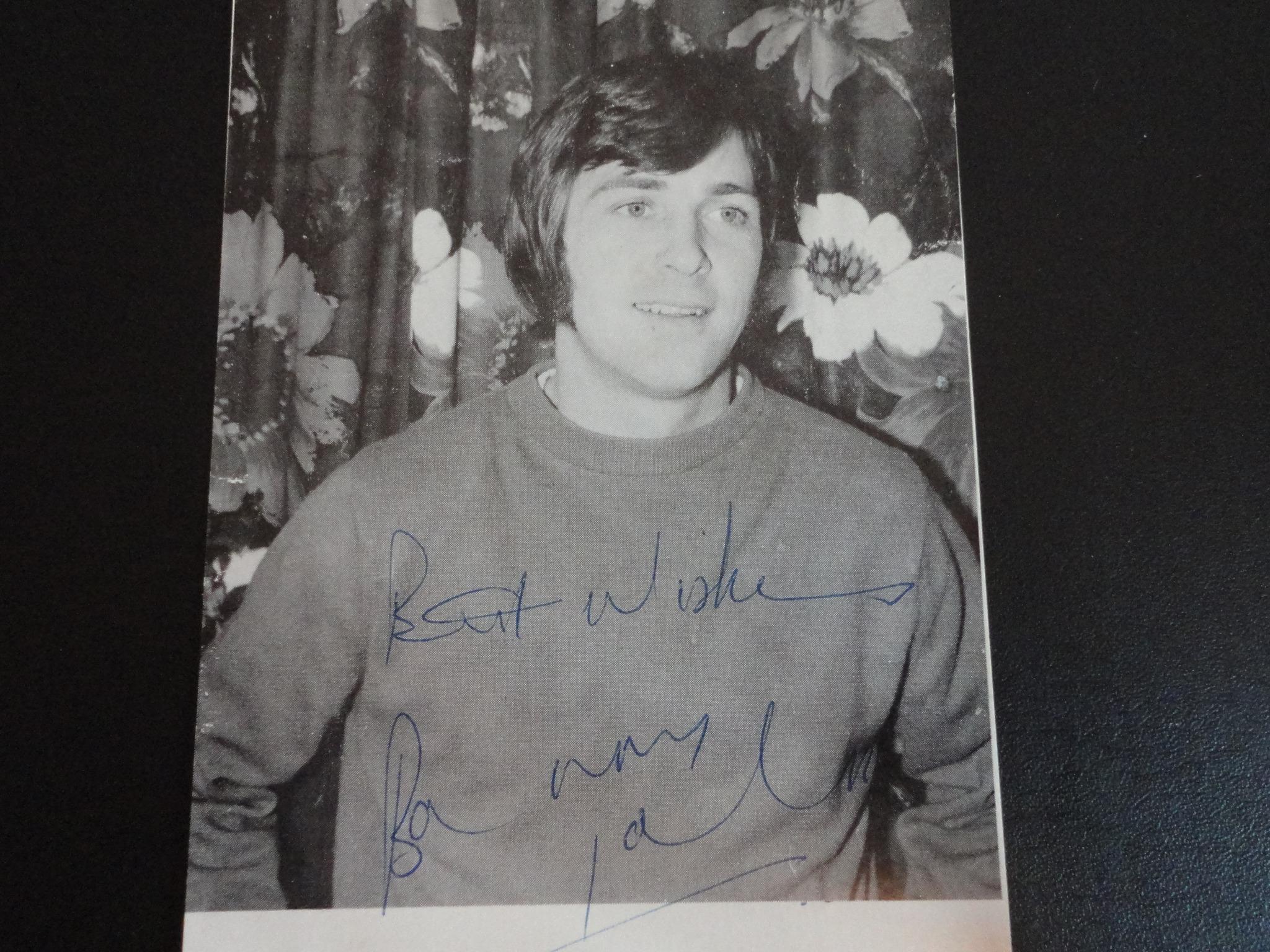 Happy 70th Birthday Barry John who sent me this autograph 43 years ago an kindled my love of this wonderful game. 