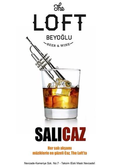 TheLoftBeyoglu's tweet photo. Her Salı akşamı müziklerin en güzeli Caz, The Loft'ta. http://t.co/Qauq2HucPX