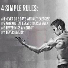 Bodybuilding Rules For A Better Physique! dlvr.it/81sr3H