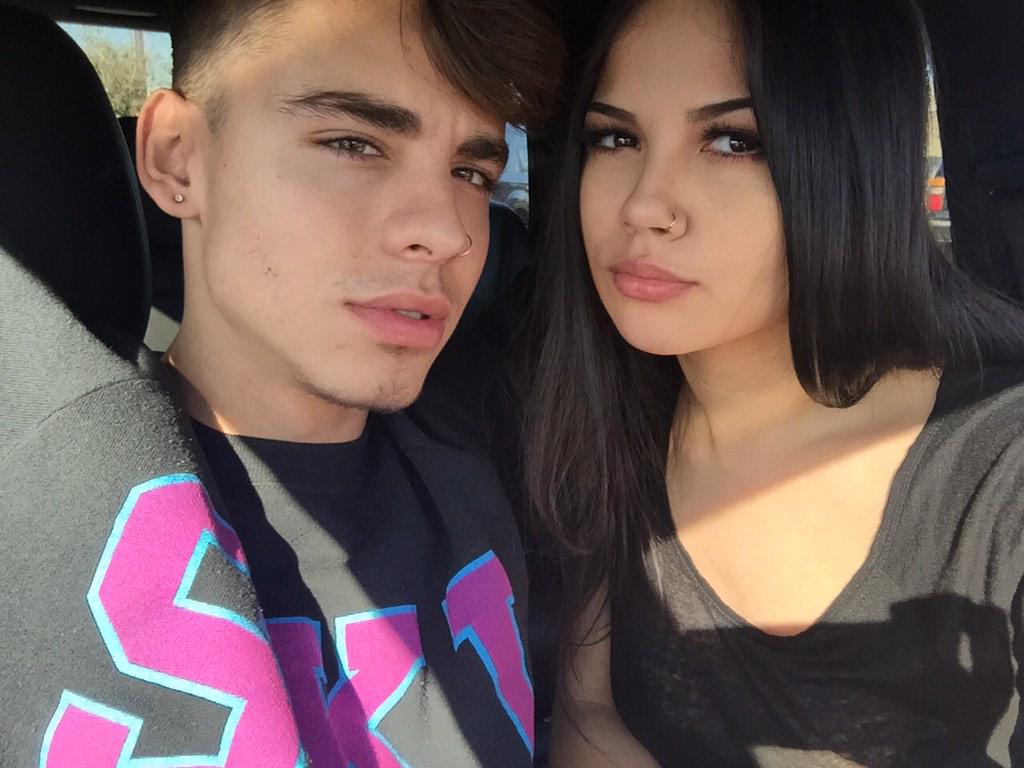 Face licking is her thing