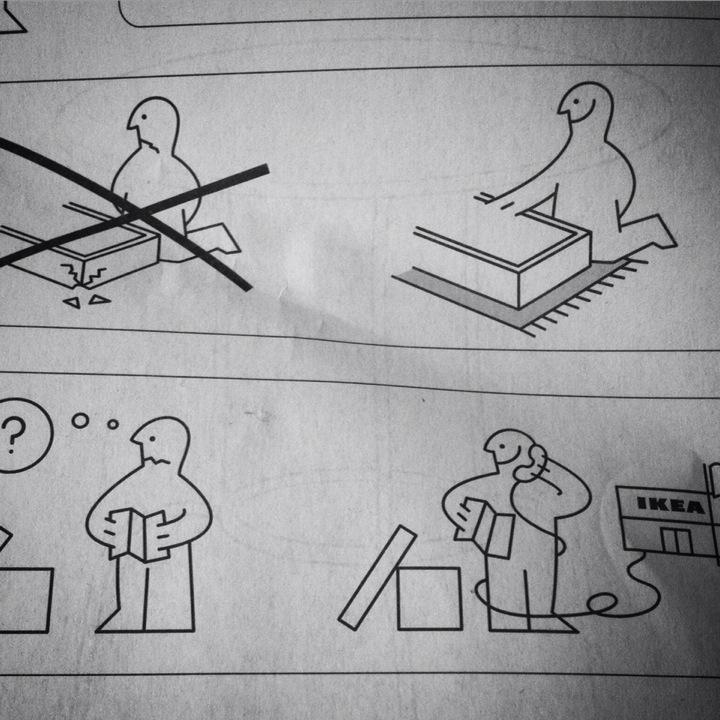 Eleanor_Stuart's tweet image. Just me and this lil' guy today. I fully expect to be image 3 followed by 4 in exactly 5 minutes #IKEA #flatpackfun