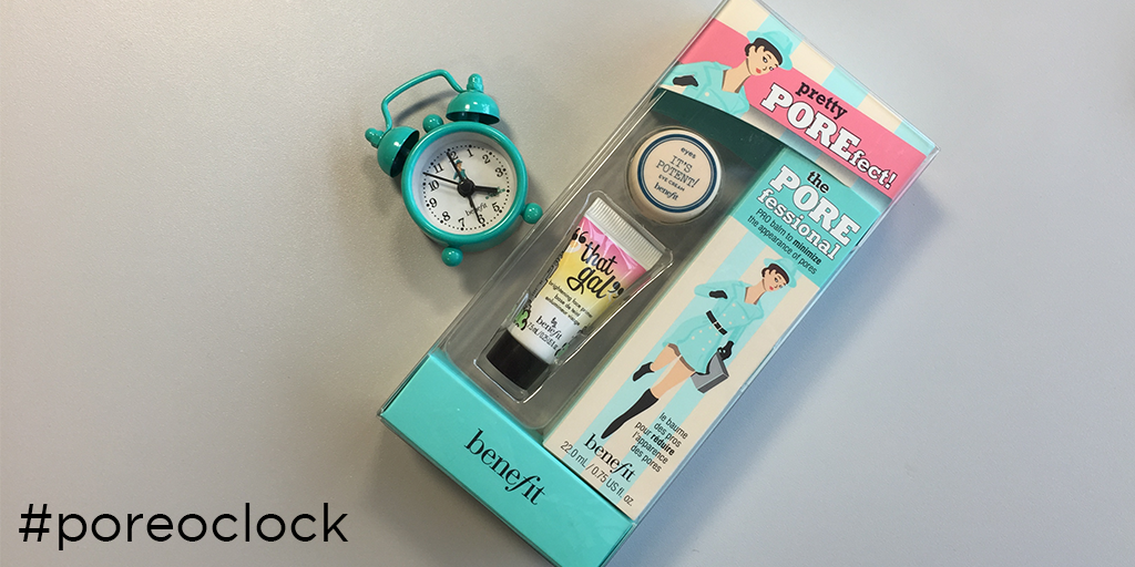 Have you tweeted us #poreoclock for a free sample of POREfessional? Do it before 2pm today &amp; you could #win this too.