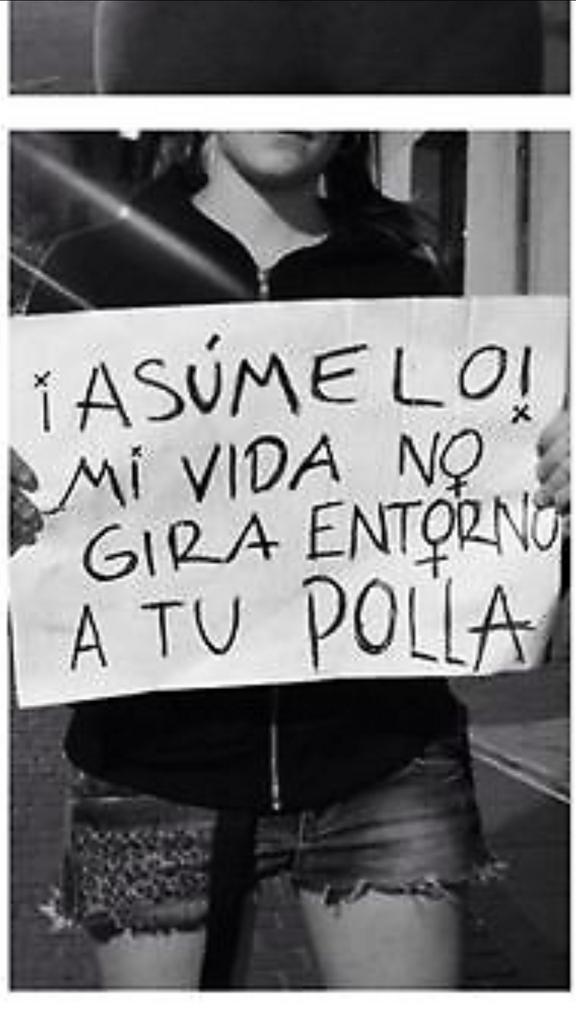STRAIGHTEDGEMAD's tweet photo. Misandria o hembrismo, llámalo como quieras, seguiras siendo un machista protegiendo sus privilegios. Dais asco. http://t.co/LtO4GFloBn