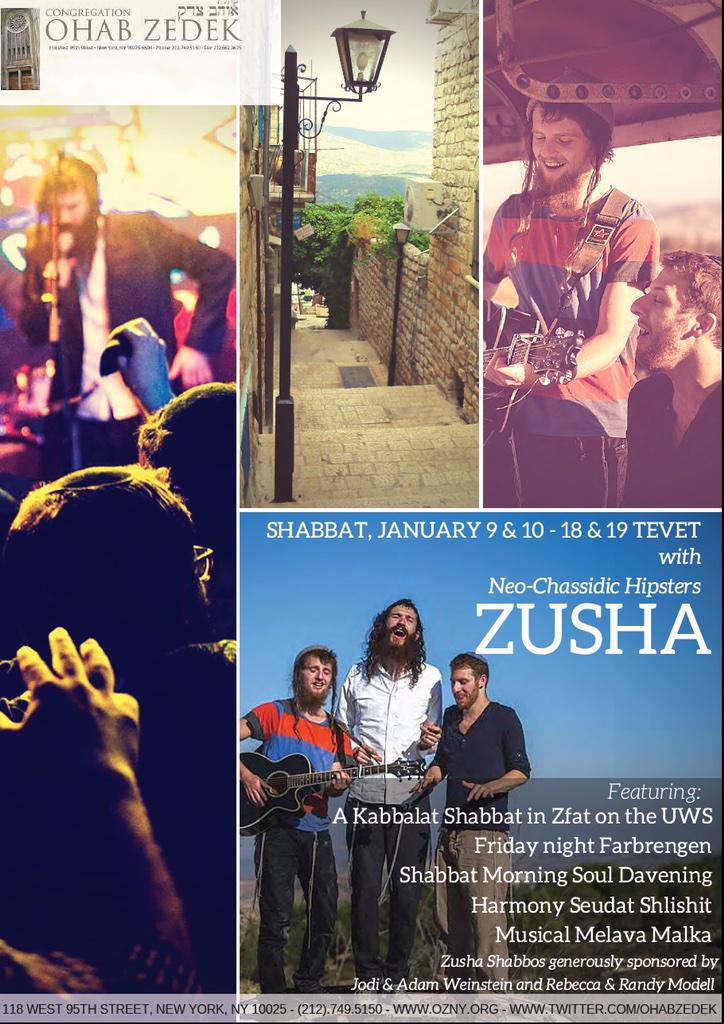 The preparations continue for <a href="/zushamusic/">Zusha</a> this should be a unique and inspiring Shabbos <a href="/OhabZedek/">Cong. Ohab Zedek</a> #Soul