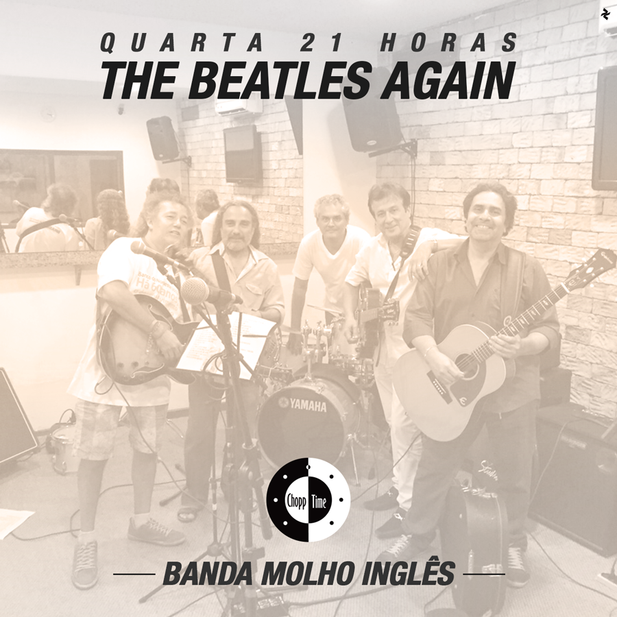ChoppTimeJP's tweet photo. Amanhã, às 21 horas, tem The Beatles Again, com a Banda Molho Inglês! http://t.co/huxJfajPjS