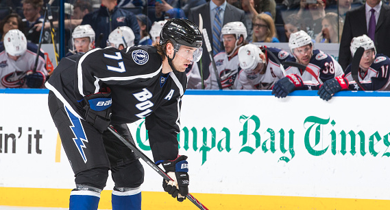 TBLightning's tweet photo. Who's your 1st half MVP? Vote using #LightningMVP.
1 random voter will win a new third jersey! Vote until 2 p.m. ET. http://t.co/KxLBmAvxNB