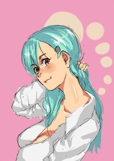 鈴谷「ん?」 #艦これ版深夜の真剣お絵描き60分一本勝負 