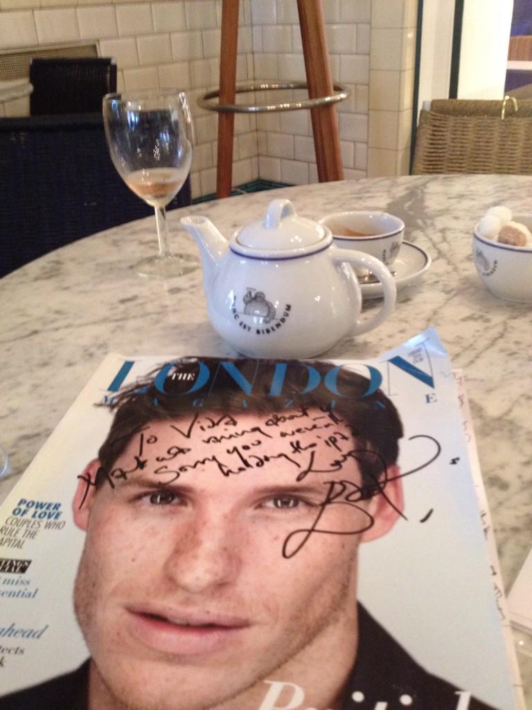 Happy birthday to Eddie Redmayne, and Joan of Arc, two of whom I recently interviewed for   