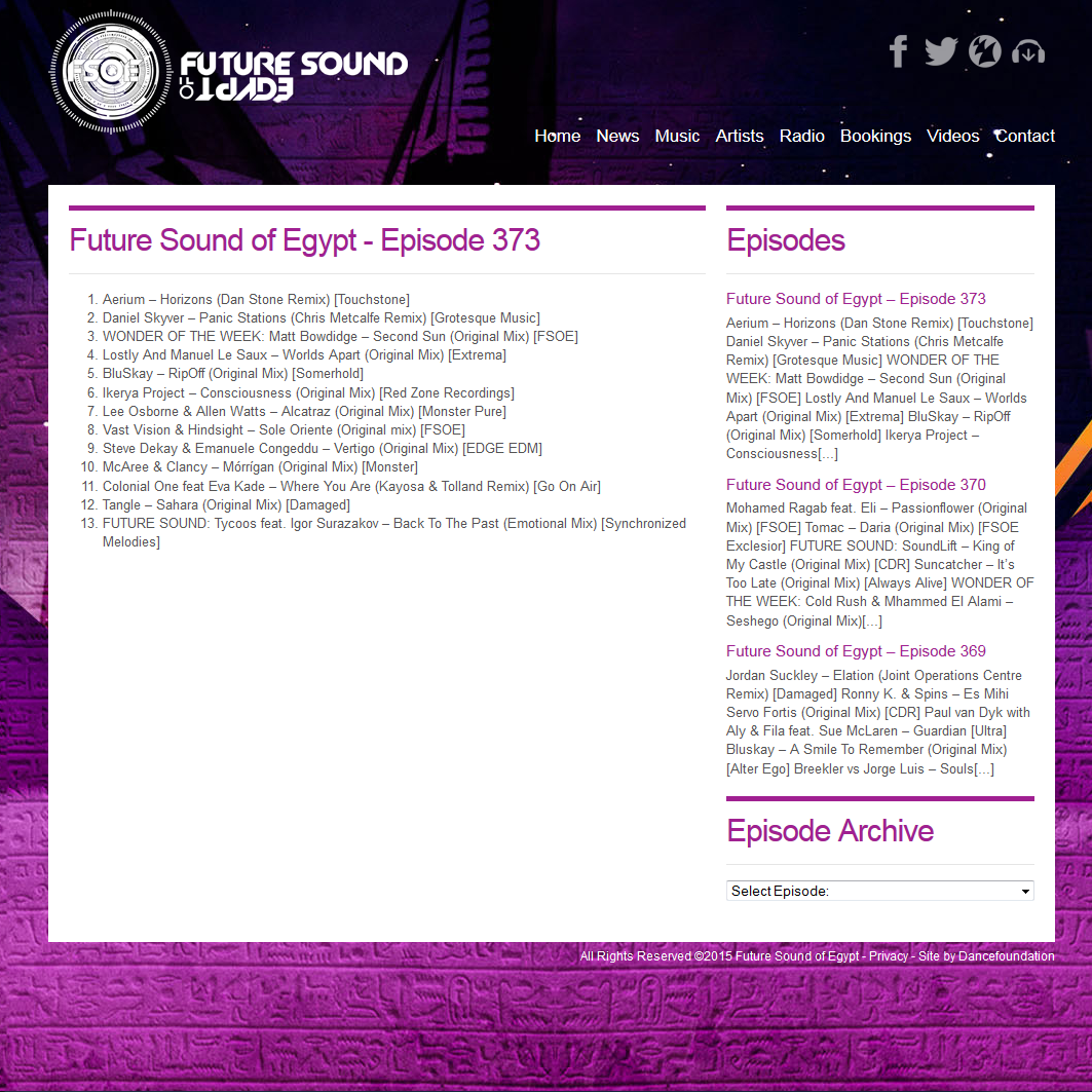 RedZoneRec's tweet photo. W00T!!!!! "Consciousness" by Ikerya Project has been played on #FSOE373 http://t.co/esEo0sINWS