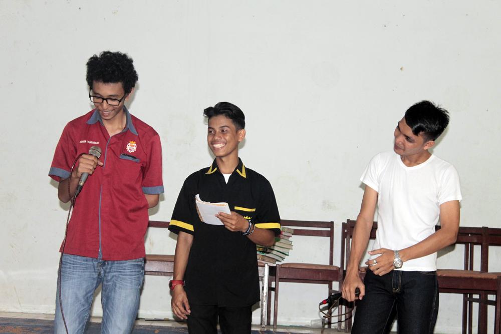 Kata Sambutan perwakilan dari Real Family #Baksos Panti Asuhan Yayasan Amal Sosial Alwashliyah