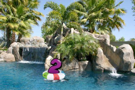 Day 2 of our countdown, we are going to start the #NewYear off with a big splash.  #LivingPoolside #swimming #fun