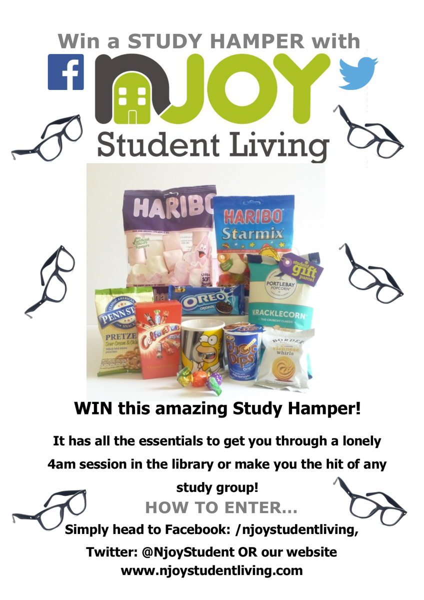 #Competition #LastChance

Win a #Study Hamper to help you through #University

RT &amp; FOLLOW TO ENTER #UoM #MMU