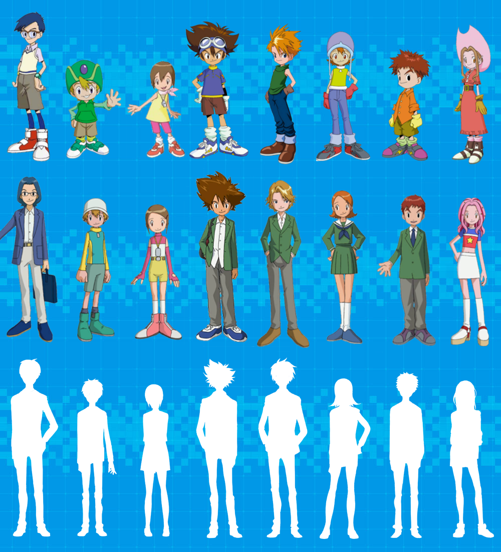 digimon season 1 characters