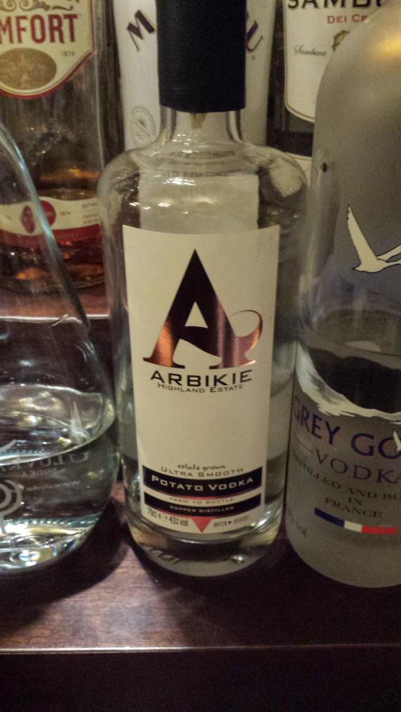 Excited to be working with this great vodka over next few weeks @duckskilspindie  thanks to <a href="/arbikie/">Arbikie Distillery</a>  @Arbikie_David