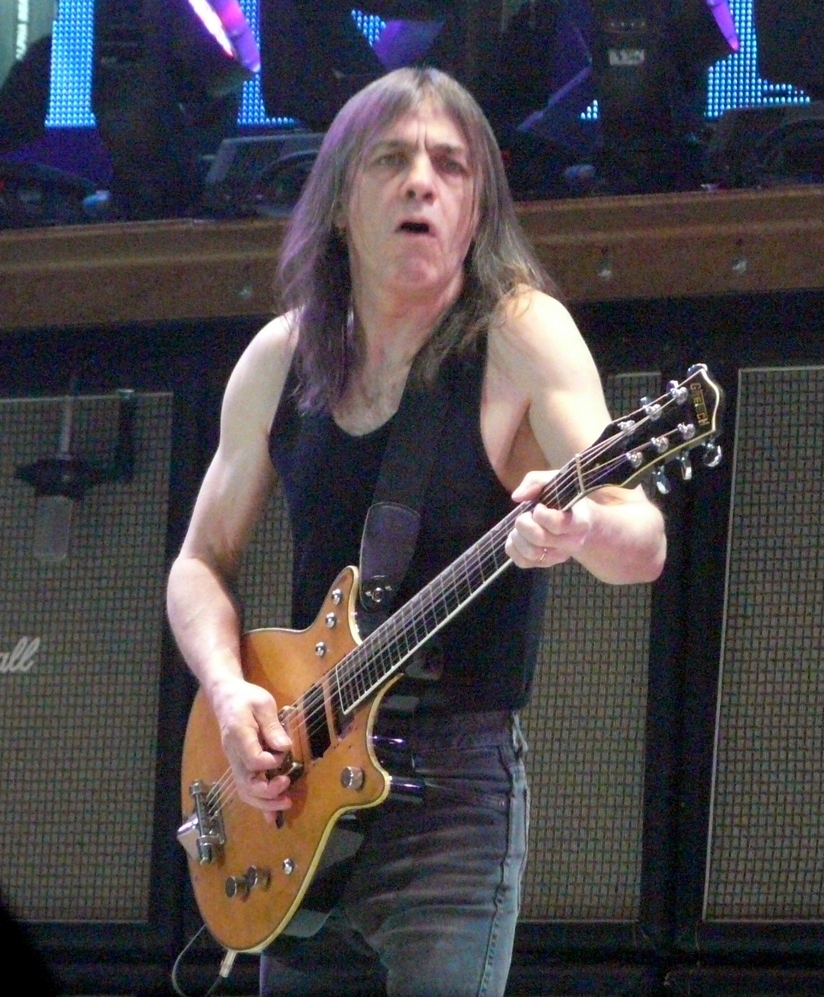 Happy 62nd birthday Malcolm Young, rhythm guitarist and co-founder of     