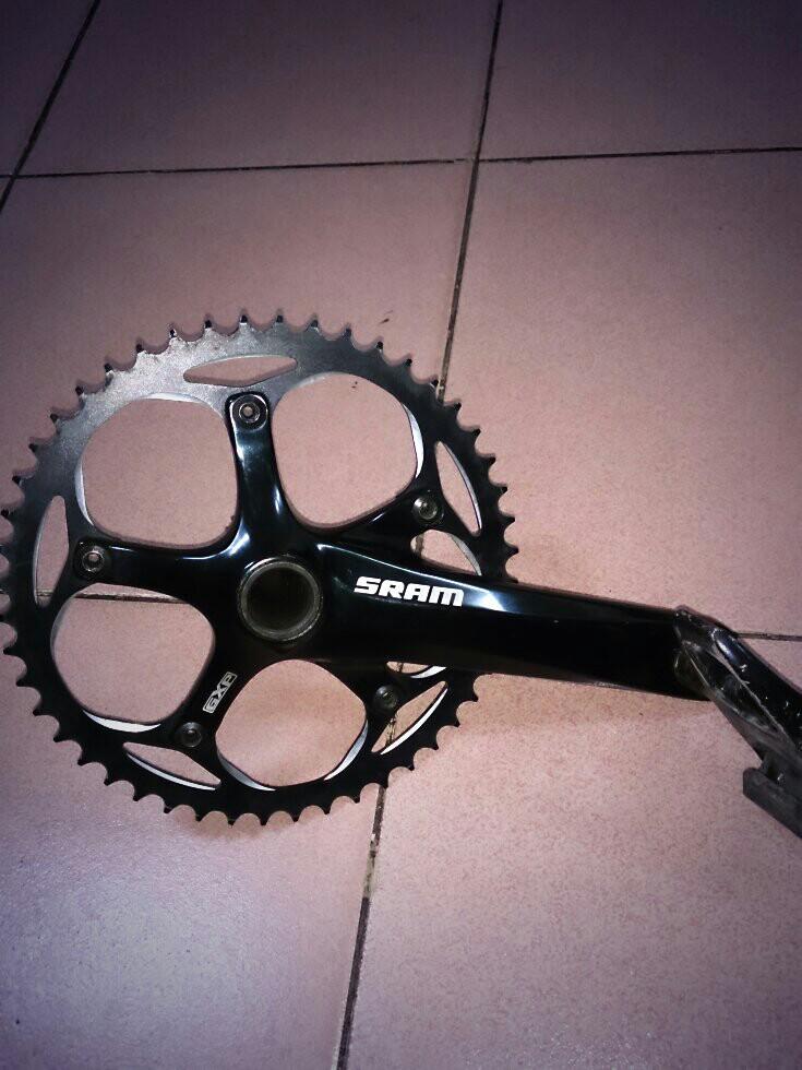 andrychandraD's tweet photo. jual cepat crank sram s300,include pedalcleat shimano.086894174225/75fc56a1 @MegaBikeshop@R_bikeshop @FnFjb #fnfjb http://t.co/kuCnPxOi7v