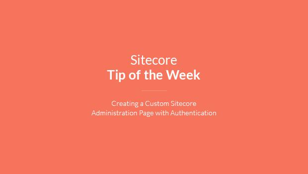 Karbyn's tweet photo. Great post on Creating a Custom #Sitecore Admin Page with Authentication #karbyn #webdev #tips http://t.co/6NVjT6DVXG http://t.co/r5ZfapDfJm