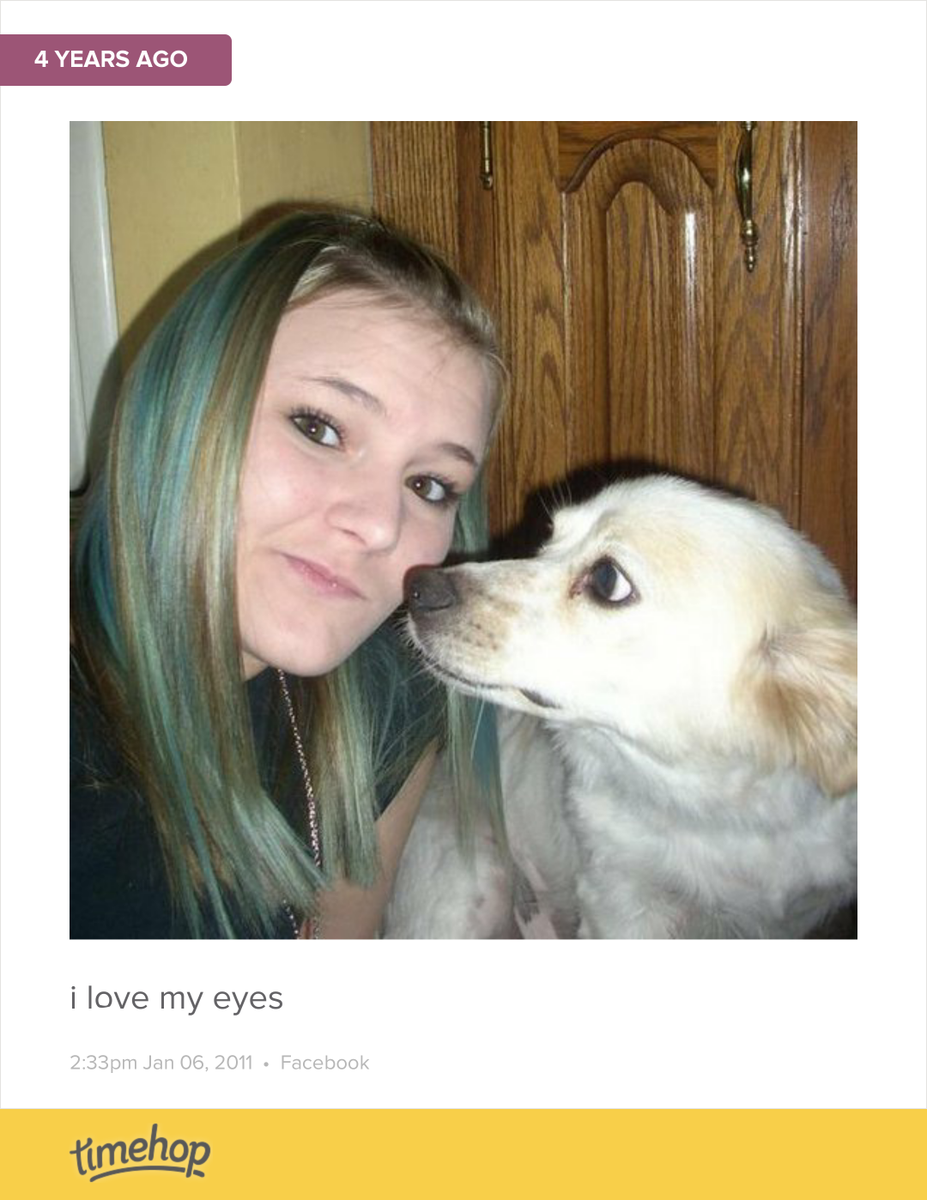 JessicaKN_20's tweet photo. Omg I miss my blue hair  http://t.co/sWYSd7DeeT http://t.co/1tXKLNnta6
