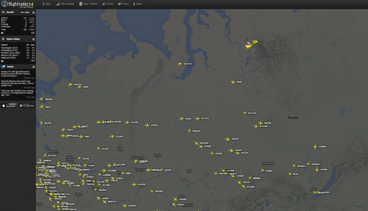 Looks like Santa finally reached Russia! #OrthodoxChristmas