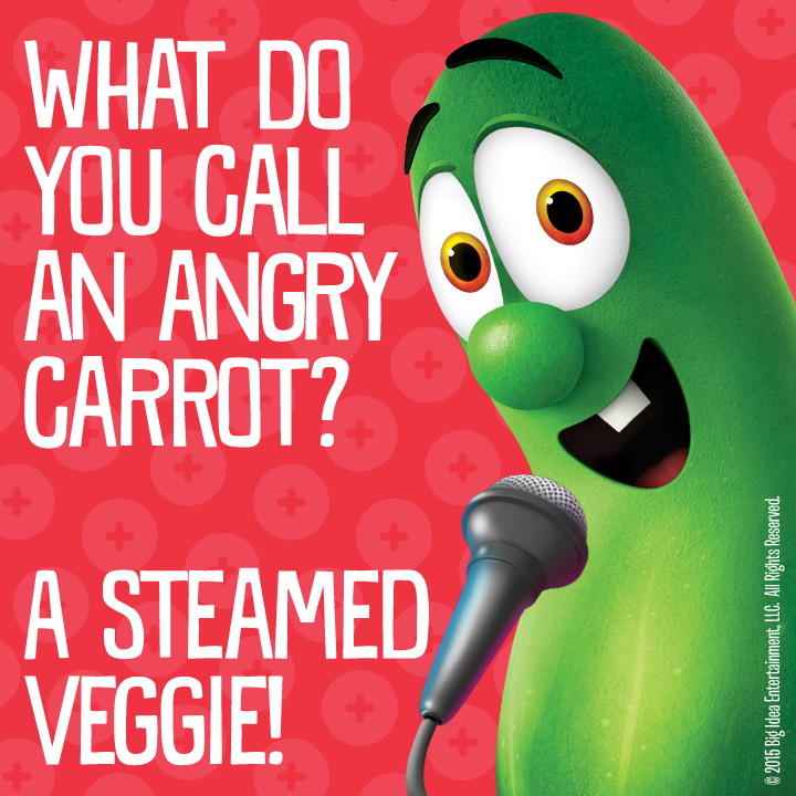 VeggieTales's tweet photo. Oh Larry, you’ve still got it! #VeggieTales #LaughWithLarry http://t.co/KoAIppT19V