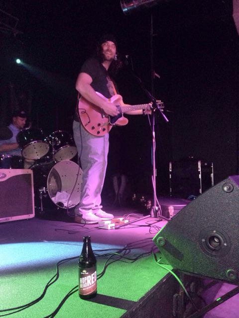 SouthernBevCo's tweet photo. Good times last night @MartinsBar39201! Our boys did us proud up on stage. @Greenflashbeer  #HopHeadRed http://t.co/lUsYYPLvUI