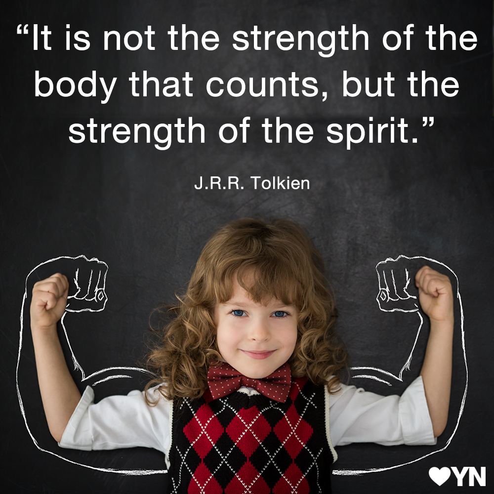 HeartYN's tweet photo. "It is not the #strength of the #body that counts, but the strength of the #spirit." -@JRRTolkien #LOTR #QOTD http://t.co/8kithce4aO