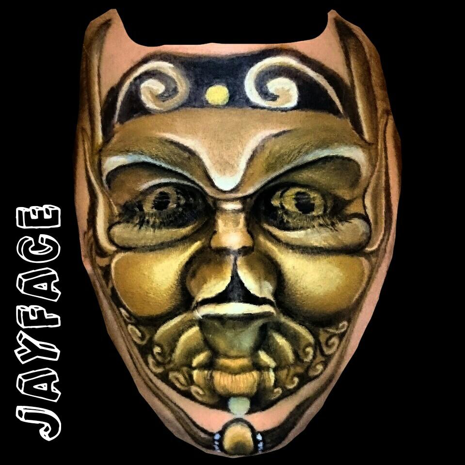 jayfacecreative's tweet photo. If you know What this is then you're epic! #facepaint #art #bodypaint #artist #mua #creative #jayfacecreative http://t.co/X03SgDyDwe