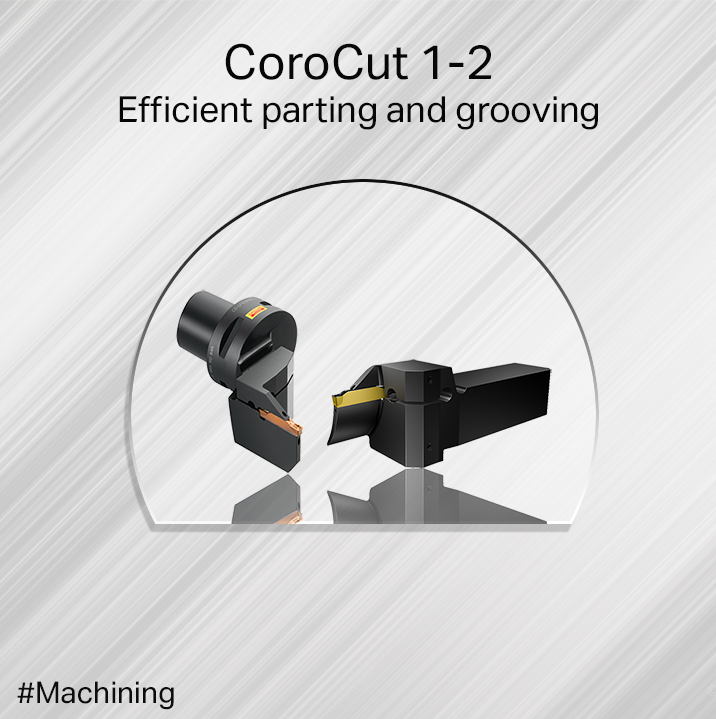 TSkinnerandson's tweet photo. #ToolFeatureTuesday:@SandvikCoromant's #Corocut doesn't need dance lessons b/c its already great at grooving! #cnc http://t.co/Z8S0kEkLn5