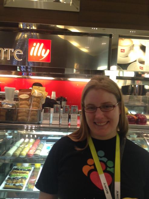 First coffee run #ces2015 #health_eHeart the first of many I am sure