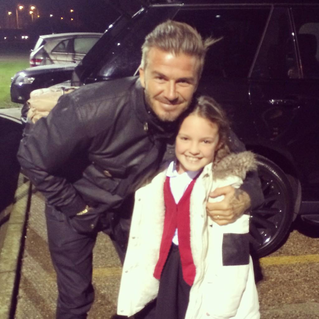 Beckam and my little girl:)