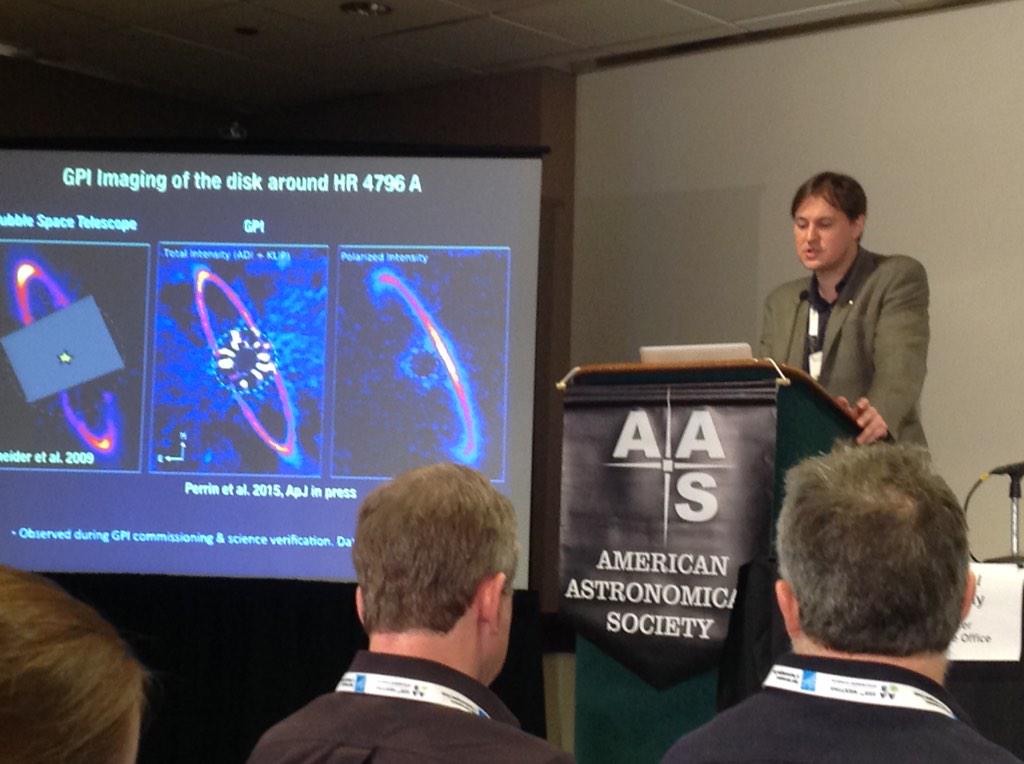 And the Gemini Planet Imager can characterize disk by polarimetry!
