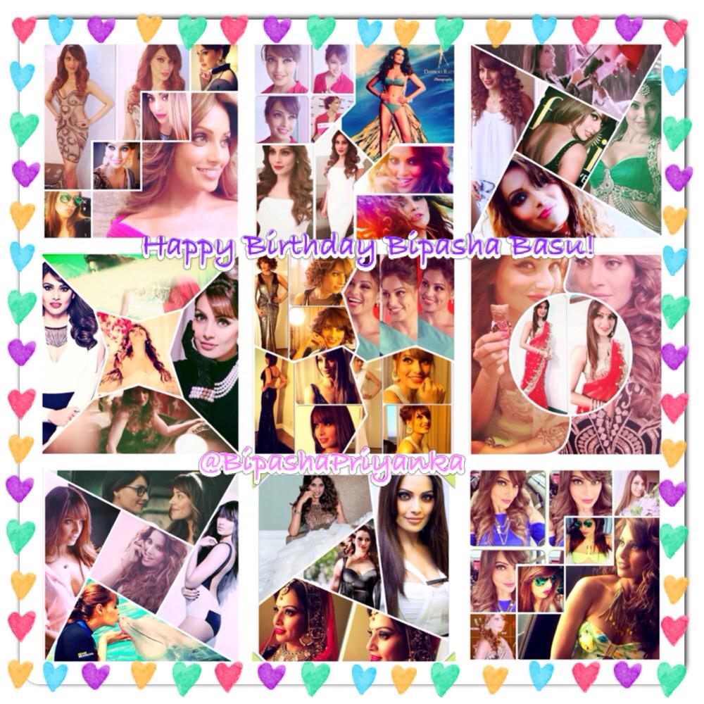 Happy Birthday Bipasha Basu    my special collage with billion pics hehe!  Ur too flawless! 