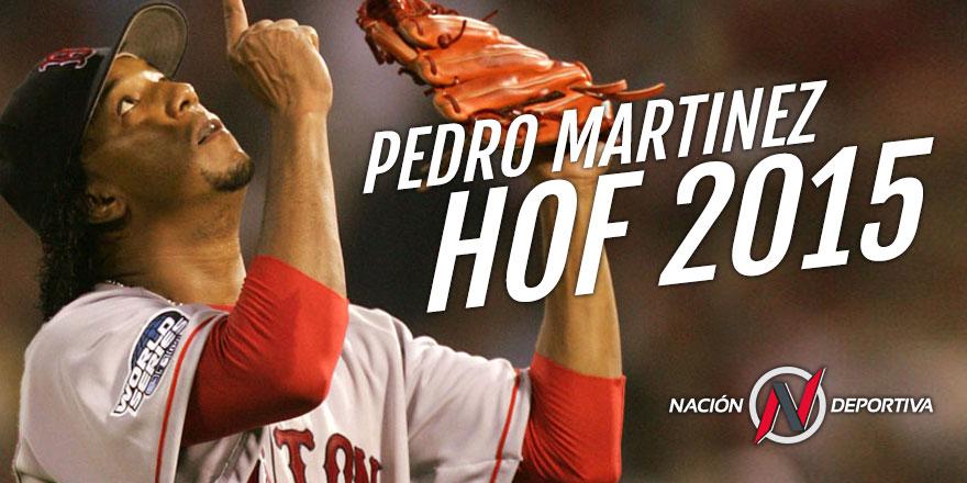 NacionD's tweet photo. Con el 91.1% de votos @45PedroMartinez ahora es inmortal. Más: http://t.co/iUKFPb2aLS #PlatanoPower #PedroHOF http://t.co/ShXyDdRpug