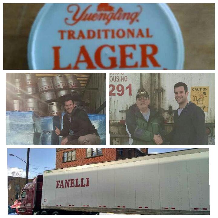 BevBench's tweet image. @Yuengling_Beer shipment picked up... Too bad the kegs were empty! #yuengling #beer #bevbench #startup #entrepreneur