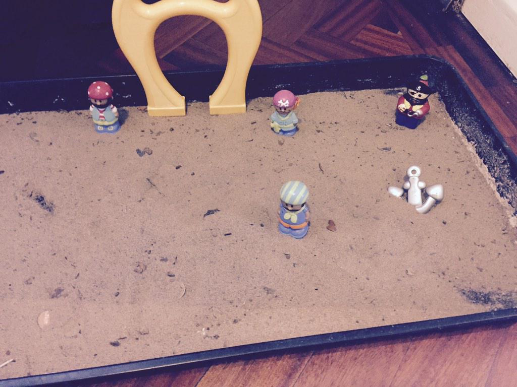 #EYFS activities, treasure hunt!