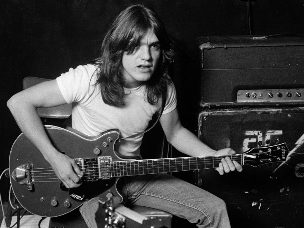 Happy 62nd birthday, Malcolm Young. Best rhythm guitarist in all of rock. 