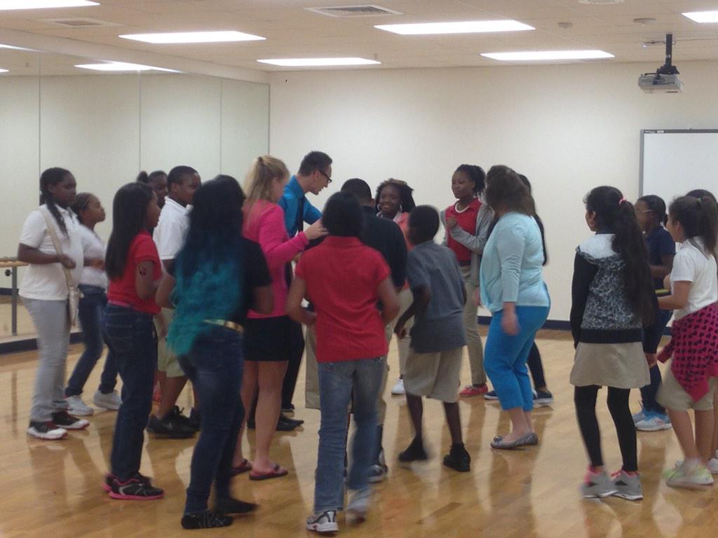 Our 5th Graders (as well as a few teachers!) are having a blast participating in the Dancing Classrooms program.