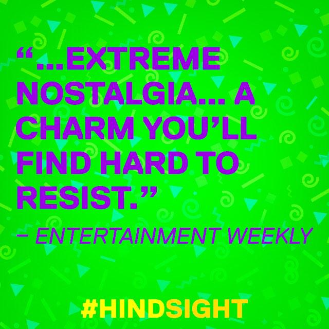 hindsightvh1's tweet image. We love the '90s and we just can't hide it! #Hindsight is coming to @VH1 TOMORROW + 10/9!