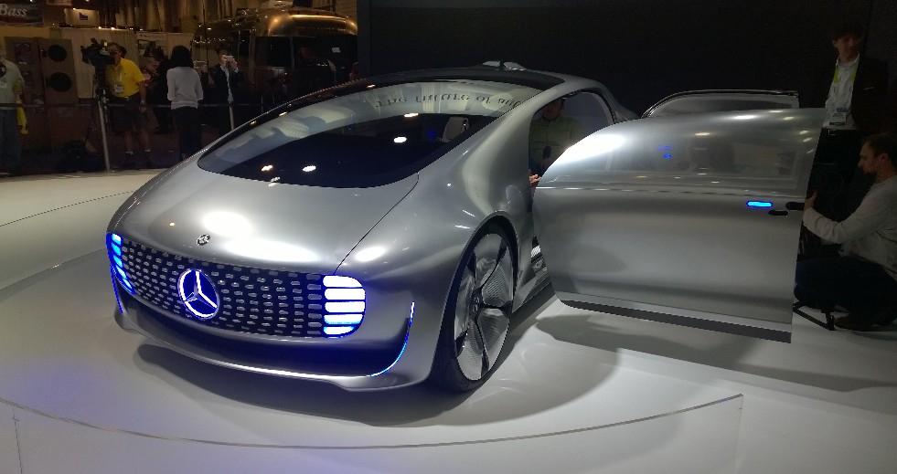 PaulSpain's tweet photo. The most stylish gadget at #ces2015 is all about 'autonomous mobility' http://t.co/GRoSLQ6yE4