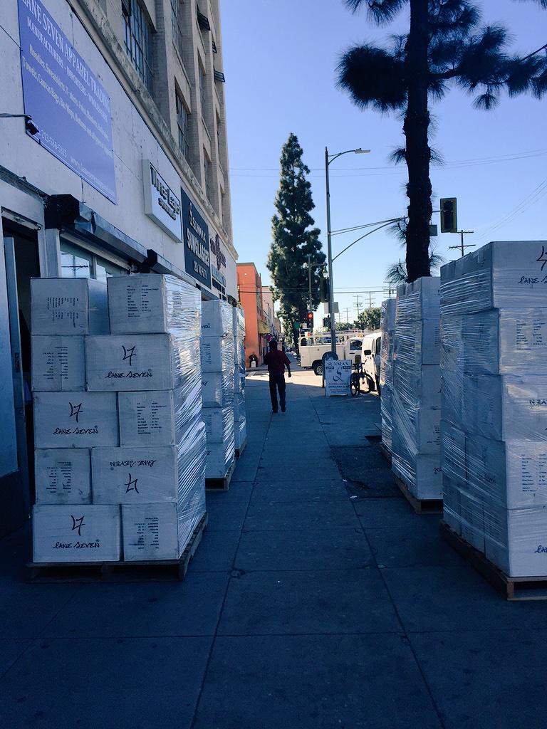Lane7apparel's tweet photo. Round # 2 #laneseven #apparel #blanks #hoodies #screenprint #wholesale #dtla Ready for @issshows #LongBeach #Vegas http://t.co/LjLZ2obCj6