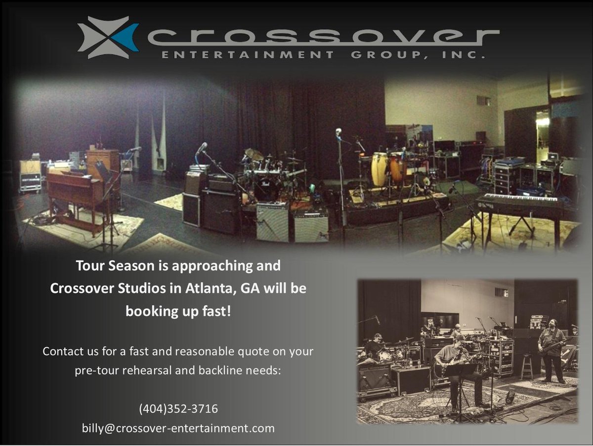 XoverEnt's tweet image. Are you looking for spacious, clean, comfortable, professional and affordable rehearsal space? Look no further!