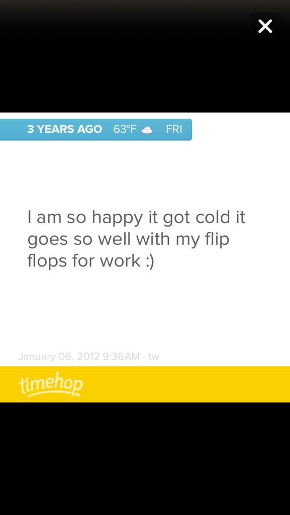 gabbyarguello's tweet photo. Timehop has me laughing to myself at my Twitter rant from 3yrs ago about going to work at the pier @PierPosts 😹😹 http://t.co/g7FjMNSw1h