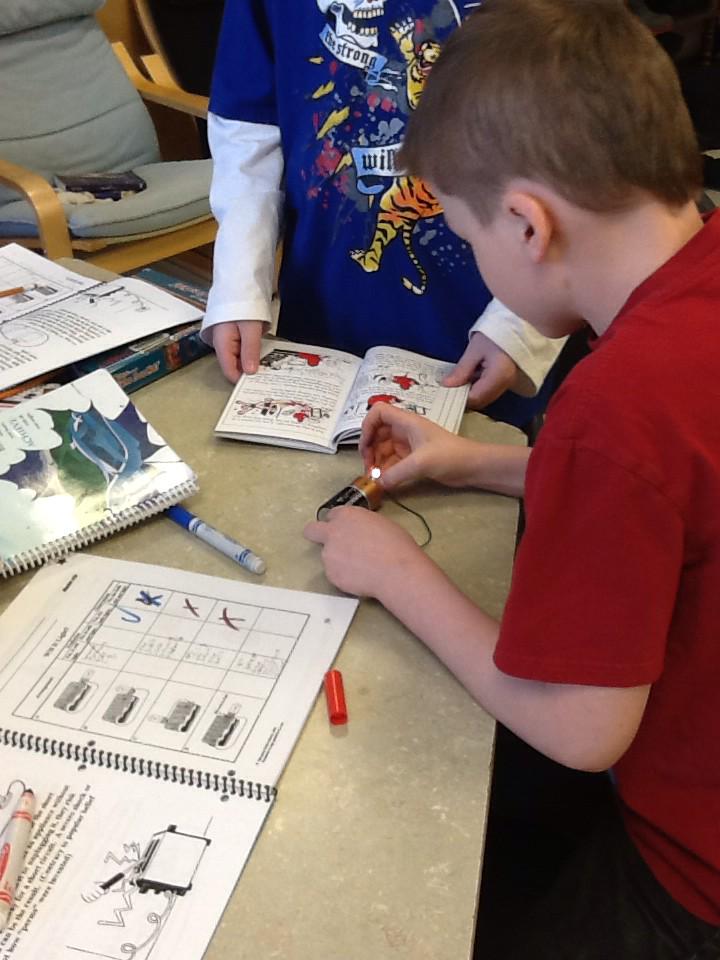 Testing circuits...making electricity #psd70gcms #gcmspride