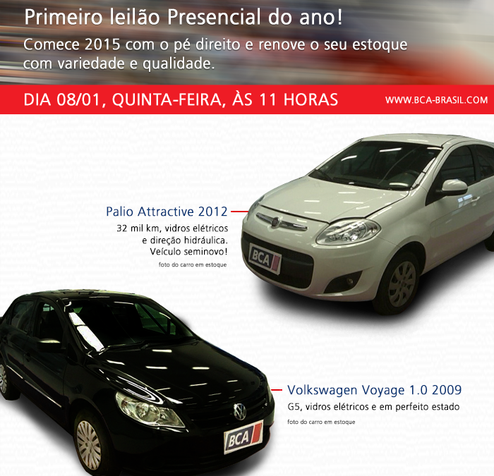 loopveiculos's tweet photo. Primeiro Leilão Presencial do ano na #BCABRASIL! Comece #2015 com o pé direito. Participe! http://t.co/C8oOL2tXpa