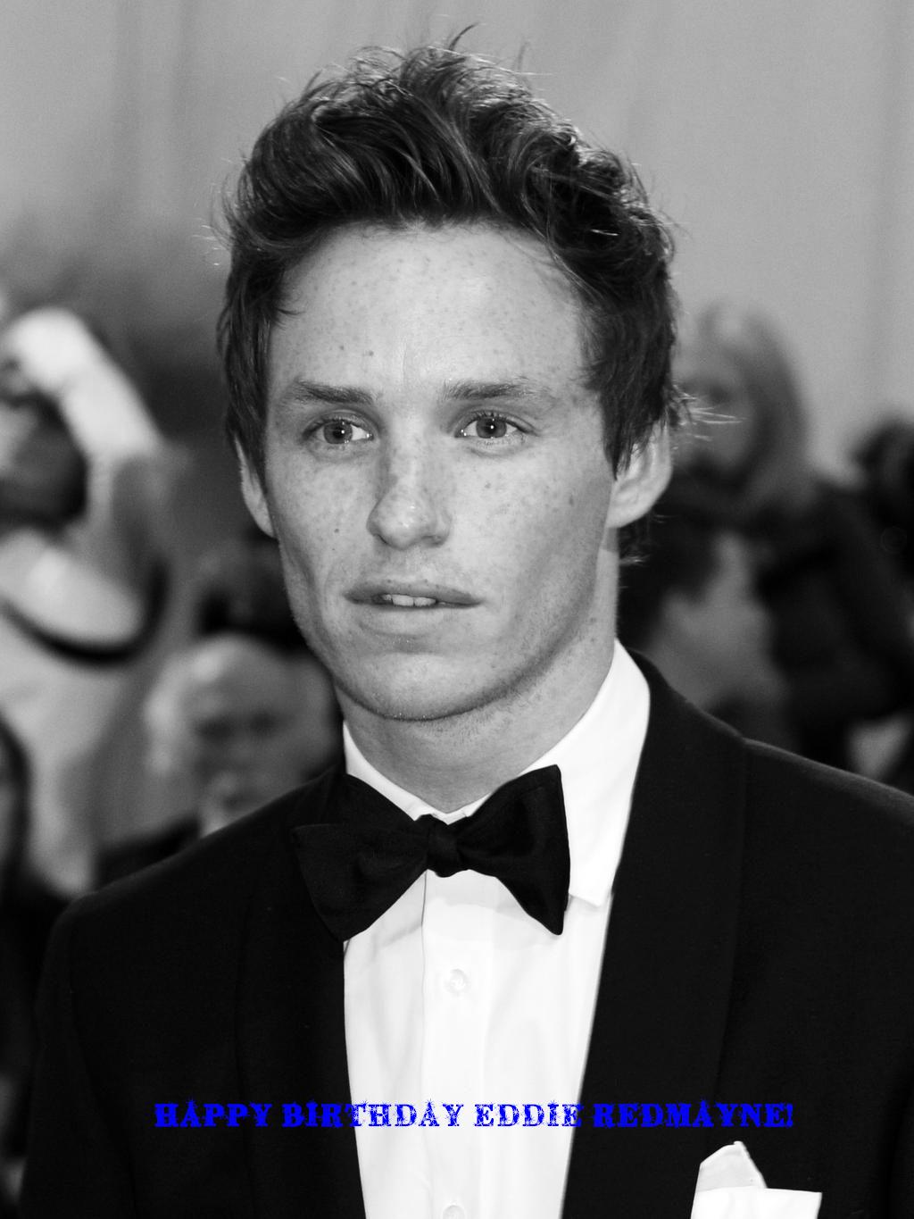 Happy 33rd Birthday Eddie Redmayne!  