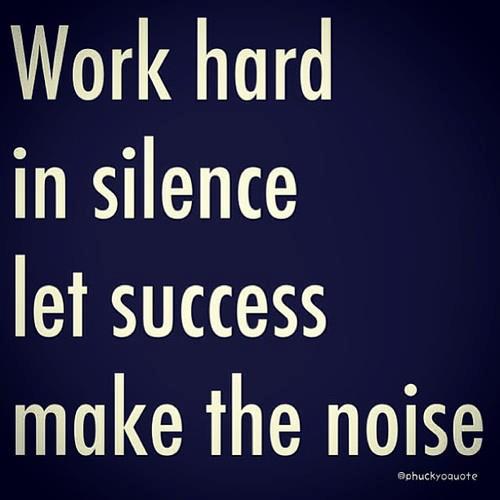 rob_svrn's tweet image. Work hard in silence. Let success make the noise.