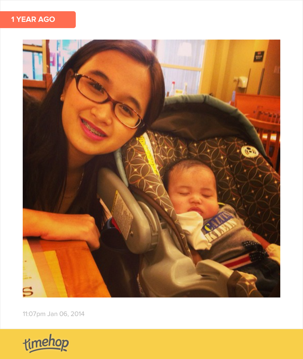 sydneysharmaine's tweet photo. Me and my chubby baby Jaeden  http://t.co/k7TyT8rzoX http://t.co/0SyBcLcuqd